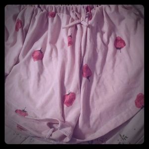 Cute sleep shorts